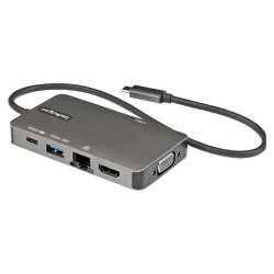 Docking Station StarTech.com DKT30CHVPD2 - USB-C a HDMI/VGA/Ethernet/USB/USB-C - Gris - DKT30CHVPD2 Docking Station StarTech.com DKT30CHVPD2 - USB-C a HDMI/VGA/Ethernet/USB/USB-C - Gris - DKT30CHVPD2