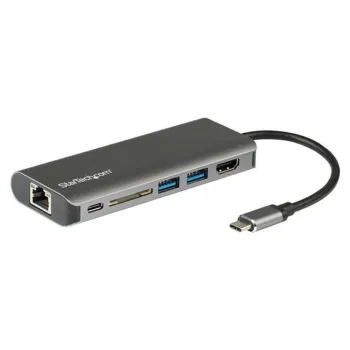 Docking Station StarTech.com DKT30CSDHPD3 - HDMI - USB - SD - Gris - DKT30CSDHPD3
