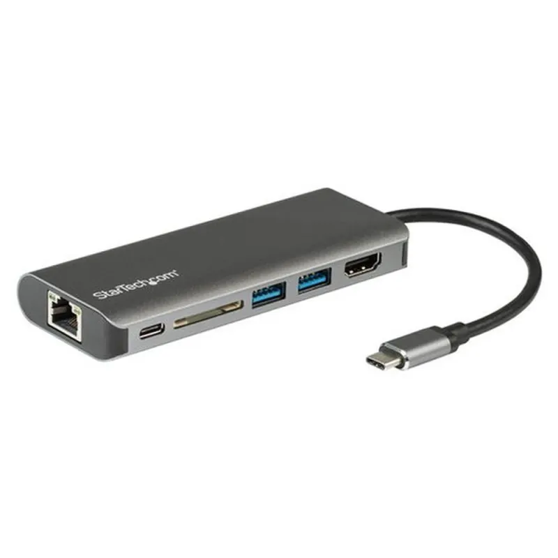 Docking Station StarTech.com DKT30CSDHPD3 - HDMI - USB - SD - Gris - DKT30CSDHPD3