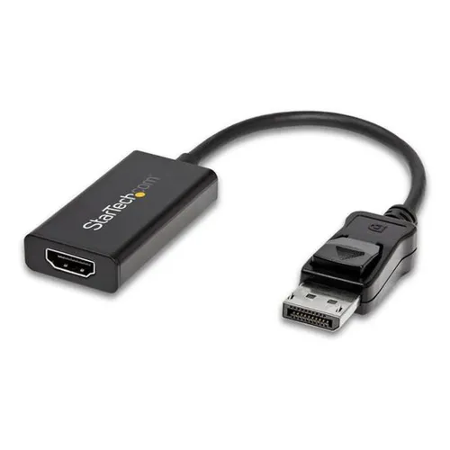 Adaptador de Vídeo StarTech.com DP2HD4K60H - DisplayPort a HDMI - HDR - 4K - Negro - DP2HD4K60H Adaptador de Vídeo StarTech.com DP2HD4K60H - DisplayPort a HDMI - HDR - 4K - Negro - DP2HD4K60H