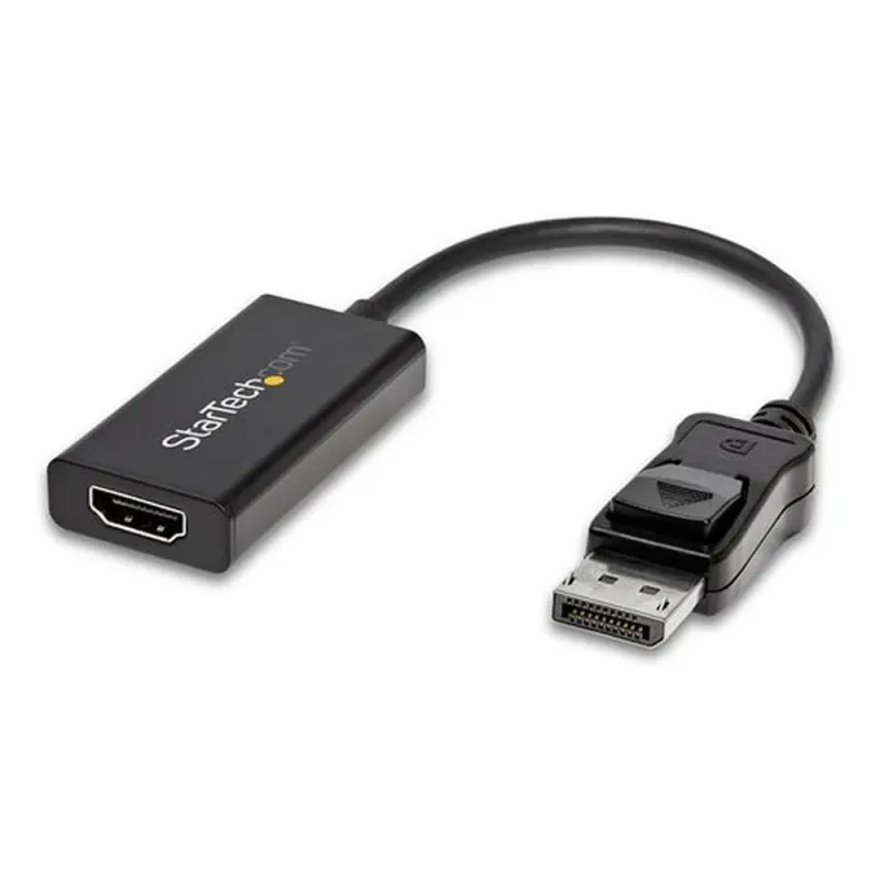 Adaptador de Vídeo StarTech.com DP2HD4K60H - DisplayPort a HDMI - HDR - 4K - Negro - DP2HD4K60H