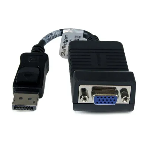 Adaptador Conversor de Vídeo StarTech.com Conecta DisplayPort a VGA - 1920x1200 - DP2VGA Adaptador Conversor de Vídeo StarTech.com Conecta DisplayPort a VGA - 1920x1200 - DP2VGA
