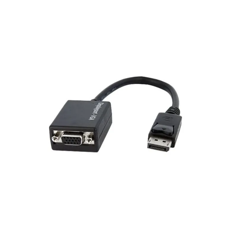 Convertidor StarTech.com DP2VGA2 - DisplayPort Macho a VGA Hembra - Negro - DP2VGA2