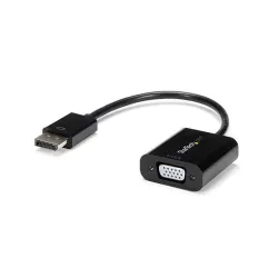 Convertidor de Vídeo StarTech.com - DisplayPort 1.2 a VGA - 1920x1200 - Negro - DP2VGA3 Convertidor de Vídeo StarTech.com - DisplayPort 1.2 a VGA - 1920x1200 - Negro - DP2VGA3