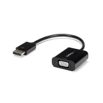 Convertidor de Vídeo StarTech.com - DisplayPort 1.2 a VGA - 1920x1200 - Negro - DP2VGA3