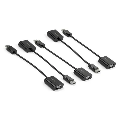 Adaptador DisplayPort StarTech.com DP2VGA3X5 - DisplayPort a VGA - 1920x1200 - Paquete de 5 Unidades - DP2VGA3X5 Adaptador DisplayPort StarTech.com DP2VGA3X5 - DisplayPort a VGA - 1920x1200 - Paquete de 5 Unidades - DP2VGA3X5