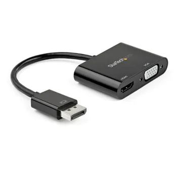 Adaptador StarTech.com - DisplayPort a HDMI/VGA - Macho/Hembra - para Windows/Mac - DP2VGAHD20