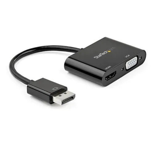Adaptador StarTech.com - DisplayPort a HDMI/VGA - Macho/Hembra - para Windows/Mac - DP2VGAHD20 Adaptador StarTech.com - DisplayPort a HDMI/VGA - Macho/Hembra - para Windows/Mac - DP2VGAHD20