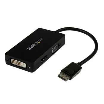 Convertidor de Video StarTech.com - DisplayPort a VGA/ DVI/ HDMI - 1080p - 1920x1200 - DP2VGDVHD