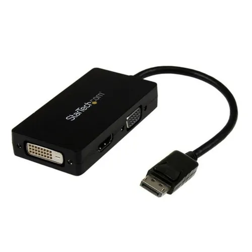 Convertidor de Video StarTech.com - DisplayPort a VGA/ DVI/ HDMI - 1080p - 1920x1200 - DP2VGDVHD Convertidor de Video StarTech.com - DisplayPort a VGA/ DVI/ HDMI - 1080p - 1920x1200 - DP2VGDVHD