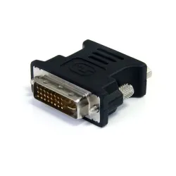 Adaptador de Video StarTech.com - DVI-I a VGA - Macho a Hembra - Negro - DVIVGAMFBK Adaptador de Video StarTech.com - DVI-I a VGA - Macho a Hembra - Negro - DVIVGAMFBK
