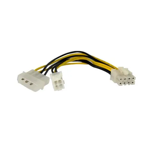Extensión para Fuente de Poder StarTech.com - 4 Pines - 8 Pines - 15 cm - EPS48ADAP Extensión para Fuente de Poder StarTech.com - 4 Pines - 8 Pines - 15 cm - EPS48ADAP