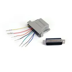 Adaptador StarTech.com - DB25 a RJ45 - GC258MF Adaptador StarTech.com - DB25 a RJ45 - GC258MF