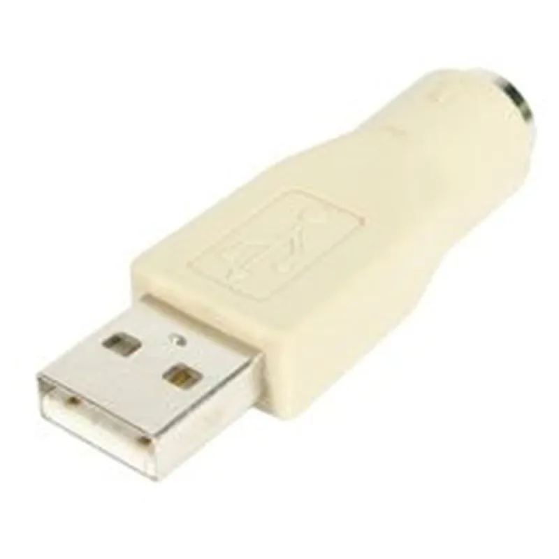 Adaptador Ratón StarTech.com GC46MF - conector PS/2 PS2 MiniDIN a USB - Macho USB - Hembra Mini-DIN - GC46MF