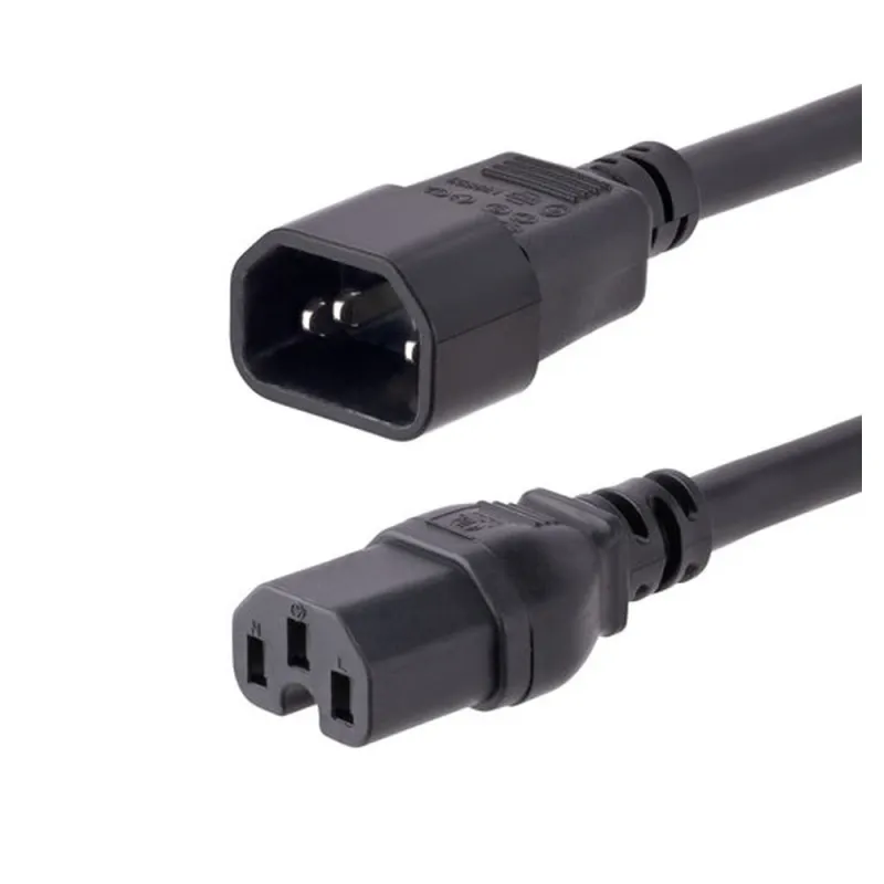 Cable StarTech H1415-10F-POWER-CORD - Extensor de Alimentación - 3M - C14 a C15 - 15A - 125V - H1415-10F-POWER-CORD