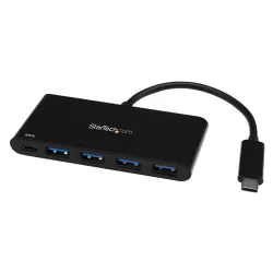 Hub Concentrador USB StarTech.com - HB30C4AFPD - Conecta 1 USB-C a 4 USB 3.0 - HB30C4AFPD Hub Concentrador USB StarTech.com - HB30C4AFPD - Conecta 1 USB-C a 4 USB 3.0 - HB30C4AFPD