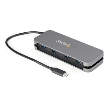 Hub USB-C StarTech.com - 4 Puertos - 4 USB-A - Cable de 25 cm - HB30CM4AB