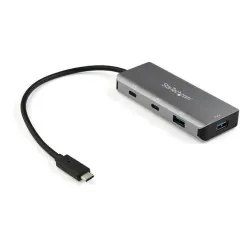 Adaptador HUB USB-C StarTech.com HB31C2A2CB - 2 USB 3.1 - 2 USB-C - 10Gbps - Negro/Gris - HB31C2A2CB Adaptador HUB USB-C StarTech.com HB31C2A2CB - 2 USB 3.1 - 2 USB-C - 10Gbps - Negro/Gris - HB31C2A2CB
