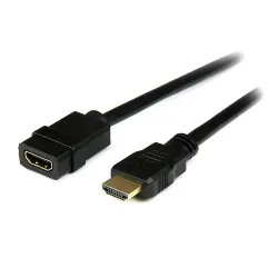 Extension HDMI StarTech.com - Macho a Hembra - 4K - 2Mts - Negro - HDEXT2M Extension HDMI StarTech.com - Macho a Hembra - 4K - 2Mts - Negro - HDEXT2M