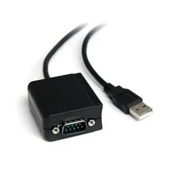 Cable Adaptador StarTech.com - USB a 1 Puerto RS232 - Retención COM - ICUSB2321F