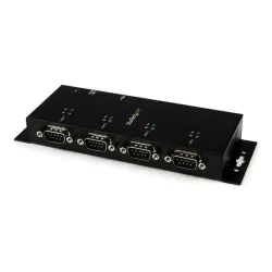 Concentrador Adaptador StarTech.com - USB a Serial RS232 DB9 - 4 Puertos - Riel DIN Industrial - ICUSB2324I Concentrador Adaptador StarTech.com - USB a Serial RS232 DB9 - 4 Puertos - Riel DIN Industrial - ICUSB2324I