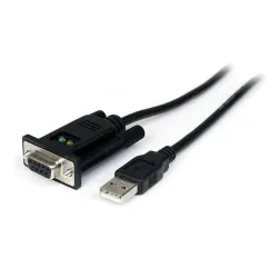 Cable StarTech.com de 1m Adaptador de 1 Puerto USB a Modem Nulo Null Serial DB9 RS232 DCE con FTDI - ICUSB232FTN Cable StarTech.com de 1m Adaptador de 1 Puerto USB a Modem Nulo Null Serial DB9 RS232 DCE con FTDI - ICUSB232FTN