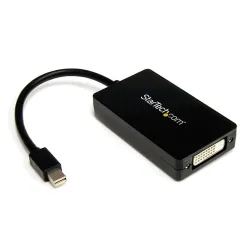Adaptador de Video StarTech.com - Mini DisplayPort a DVI/ HDMI/ DP - 1920x1200 - MDP2DPDVHD Adaptador de Video StarTech.com - Mini DisplayPort a DVI/ HDMI/ DP - 1920x1200 - MDP2DPDVHD