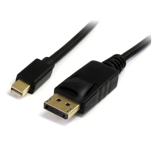Cable Adaptador StarTech.com - Mini DisplayPort a DisplayPort - 3m - Negro - MDP2DPMM10 Cable Adaptador StarTech.com - Mini DisplayPort a DisplayPort - 3m - Negro - MDP2DPMM10