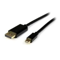 Cable StarTech.com Adaptador de Mini Display a DisplayPort- Macho a Macho - 4m - MDP2DPMM4M Cable StarTech.com Adaptador de Mini Display a DisplayPort- Macho a Macho - 4m - MDP2DPMM4M