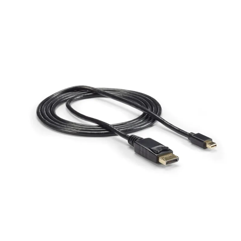Cable Adaptador StarTech.com - Mini DisplayPort - DisplayPort - Macho - 1.8M - MDP2DPMM6