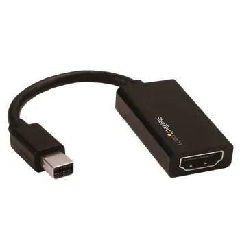 Adaptador de Vídeo StarTech.com - Mini DisplayPort a HDMI - 4K - 60Hz - Negro - MDP2HD4K60S