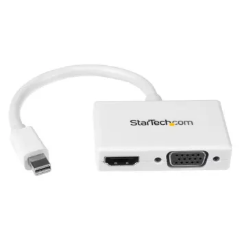 Convertidor de Video StarTech.com - Mini DisplayPort a HDMI/VGA - 1080p - Blanco - MDP2HDVGAW