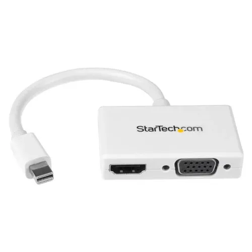 Convertidor de Video StarTech.com - Mini DisplayPort a HDMI/VGA - 1080p - Blanco - MDP2HDVGAW Convertidor de Video StarTech.com - Mini DisplayPort a HDMI/VGA - 1080p - Blanco - MDP2HDVGAW