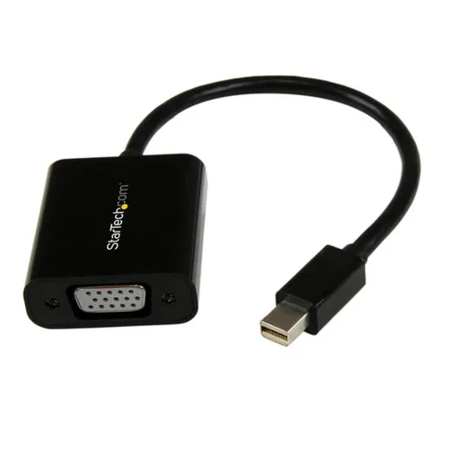 Convertidor StarTech.com - Mini DisplayPort a VGA - Negro - MDP2VGA2 Convertidor StarTech.com - Mini DisplayPort a VGA - Negro - MDP2VGA2