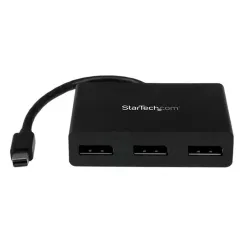 Multiplicador de Vídeo StarTech.com - Mini DisplayPort - 3 Puertos - Triple Cabeza - MSTMDP123DP Multiplicador de Vídeo StarTech.com - Mini DisplayPort - 3 Puertos - Triple Cabeza - MSTMDP123DP