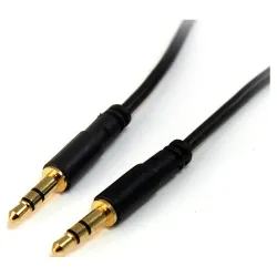 Cable StarTech.com de Audio Estéreo Mini Jack,3.5mm - Macho a Macho - MU15MMS Cable StarTech.com de Audio Estéreo Mini Jack,3.5mm - Macho a Macho - MU15MMS