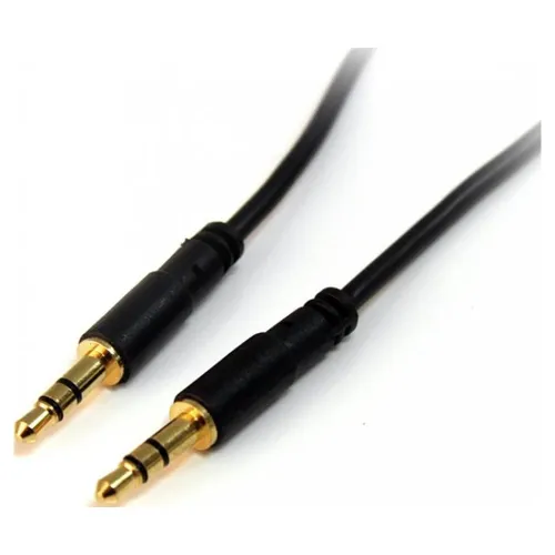 Cable de Audio StarTech.com - Estéreo - 3,5mm - Delgado 90 cm - M/M - MU3MMS Cable de Audio StarTech.com - Estéreo - 3,5mm - Delgado 90 cm - M/M - MU3MMS