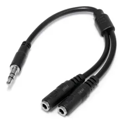 Divisor StarTech.com - Estéreo para Audífonos - Splitter en Y - Macho a 2X Hembra 3.5mm - MUY1MFFS Divisor StarTech.com - Estéreo para Audífonos - Splitter en Y - Macho a 2X Hembra 3.5mm - MUY1MFFS