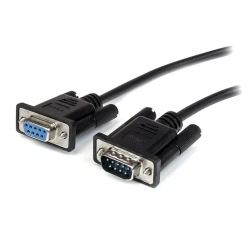 Cable Extensión Serial StarTech.com - DB9 - Macho Hembra - 2m - MXT1002MBK Cable Extensión Serial StarTech.com - DB9 - Macho Hembra - 2m - MXT1002MBK