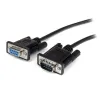 Cable Extension Serial StarTech.com RS232 Directo Video EGA DB9 - Macho Hembra - 3m - MXT1003MBK