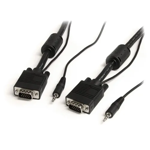 Cable VGA StarTech.com de Vídeo Alta Resolución con Audio - 7.6m - MXTHQMM25A Cable VGA StarTech.com de Vídeo Alta Resolución con Audio - 7.6m - MXTHQMM25A
