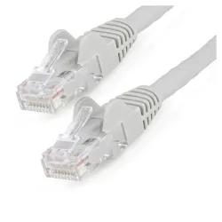 Cable de Red StarTech.com - Cat6 - RJ-45 - 15 m - Gris - N6LPATCH15MGR Cable de Red StarTech.com - Cat6 - RJ-45 - 15 m - Gris - N6LPATCH15MGR