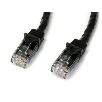 Cable de Red StarTech.com - Cat6 - RJ-45 - 1M - Negro - N6PATC1MBK