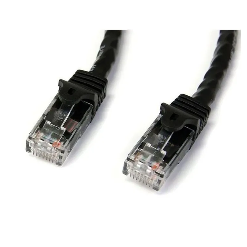 Cable de Red StarTech.com - Cat6 - RJ-45 - 3M - Negro - N6PATC3MBK