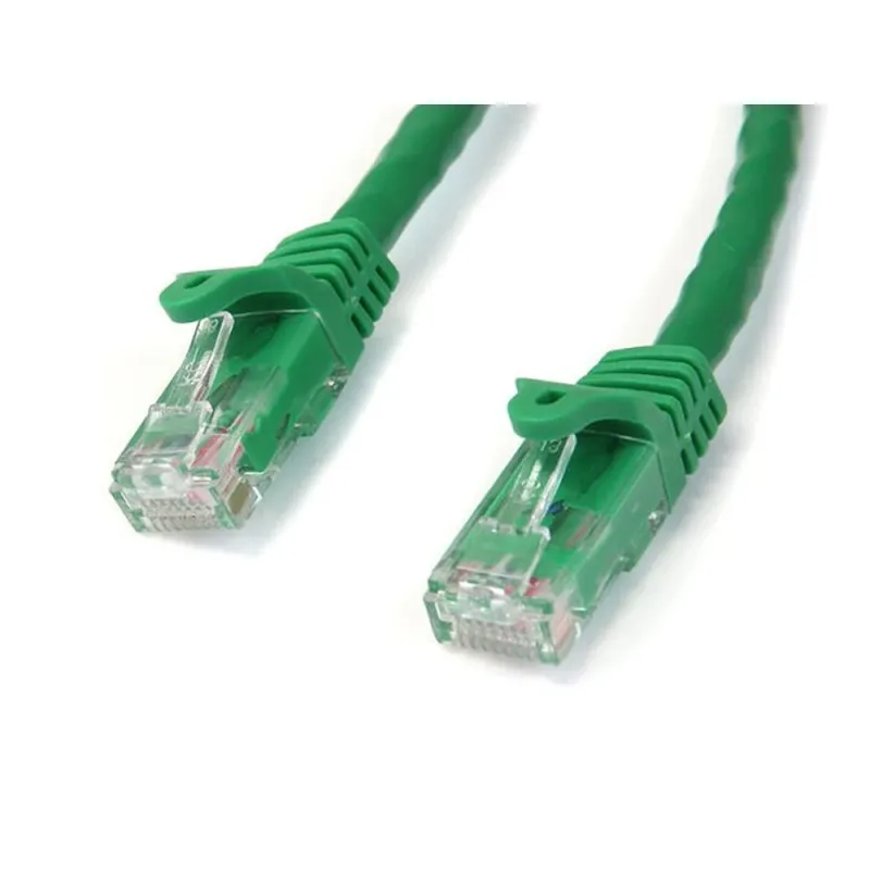 Cable de Red StarTech.com - Cat6 - RJ-45 - 3M - Verde - N6PATC3MGN