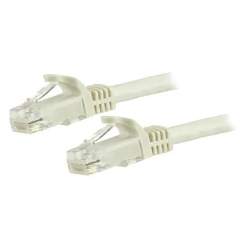 Cable de Red StarTech.com - Cat6 - RJ-45 - 3M - Blanco - N6PATC3MWH