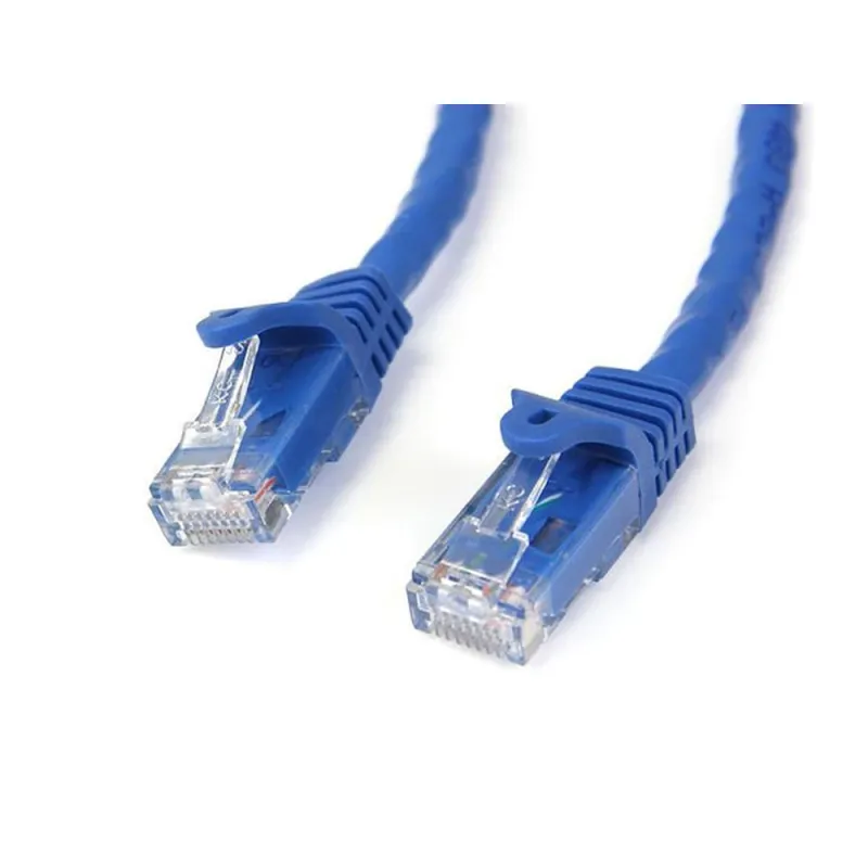 Cable de Red StarTech.com - Cat6 - RJ-45 - 50cm - Azul - N6PATC50CMBL