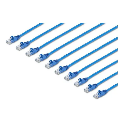 Cable de Red StarTech.com - Cat6 - RJ-45 - 4.5M - Azul - 10 Piezas - N6PATCH15BL10PK Cable de Red StarTech.com - Cat6 - RJ-45 - 4.5M - Azul - 10 Piezas - N6PATCH15BL10PK