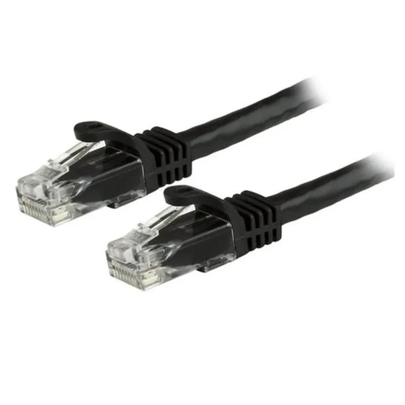 Cable de Red StarTech.com - Cat6 - RJ-45 - 30cm - Negro - N6PATCH1BK