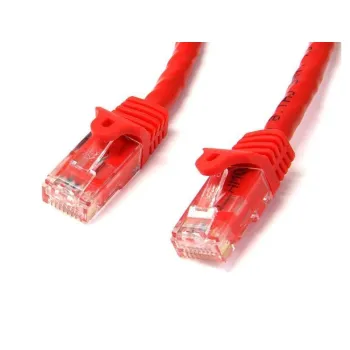 Cable de Red StarTech.com - Cat6 - RJ-45 - 15cm - Rojo - N6PATCH6INRD